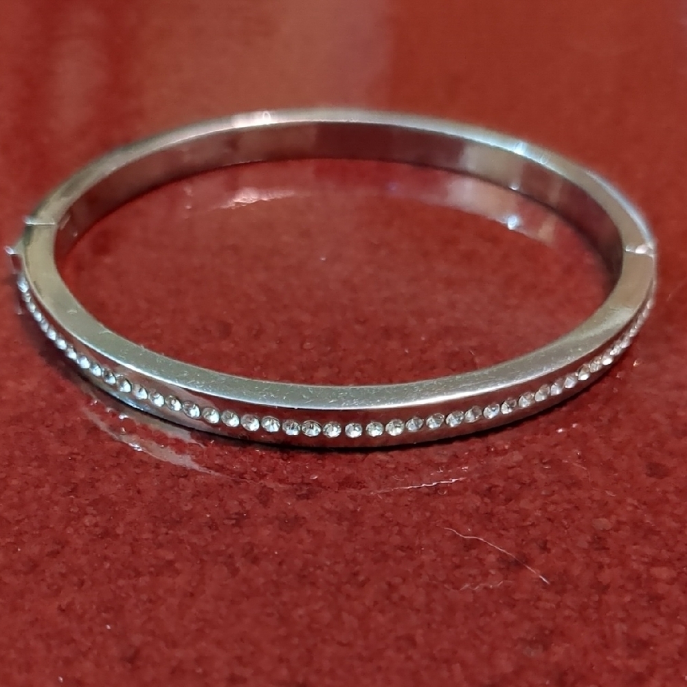 Kate Spade Silver Crystal Bracelet
